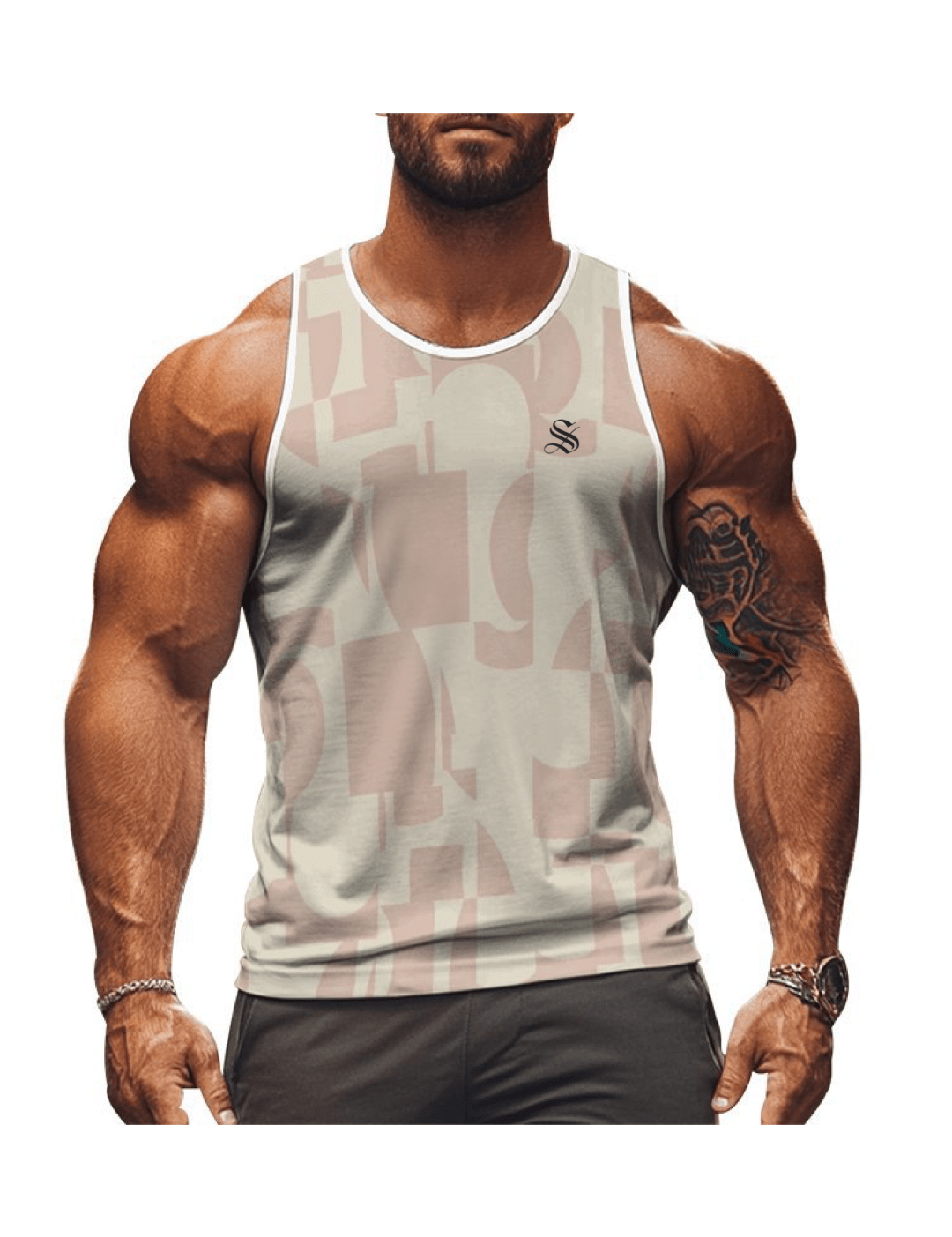 CWO9 - Tank Top for Men - Sarman Fashion - Wholesale Clothing Fashion Brand for Men from Canada