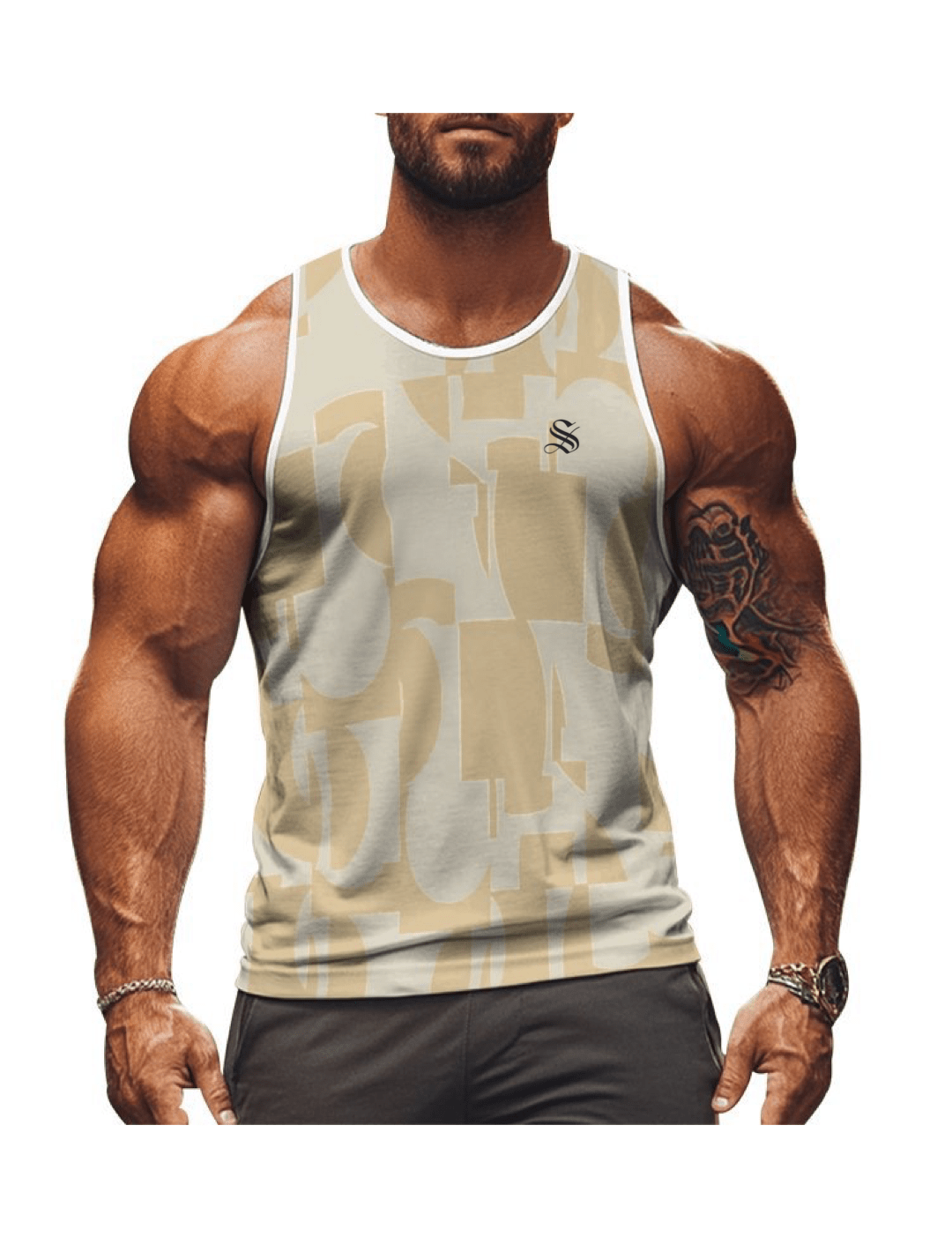 CWO9 - Tank Top for Men - Sarman Fashion - Wholesale Clothing Fashion Brand for Men from Canada