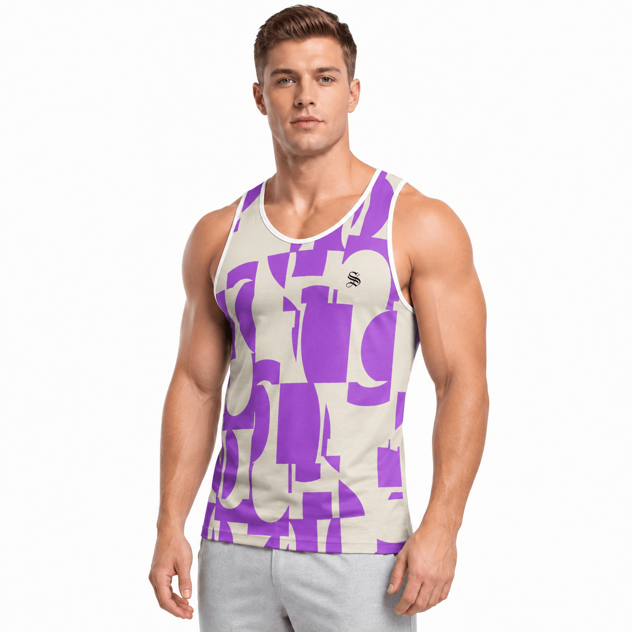 CWO9 - Tank Top for Men - Sarman Fashion - Wholesale Clothing Fashion Brand for Men from Canada