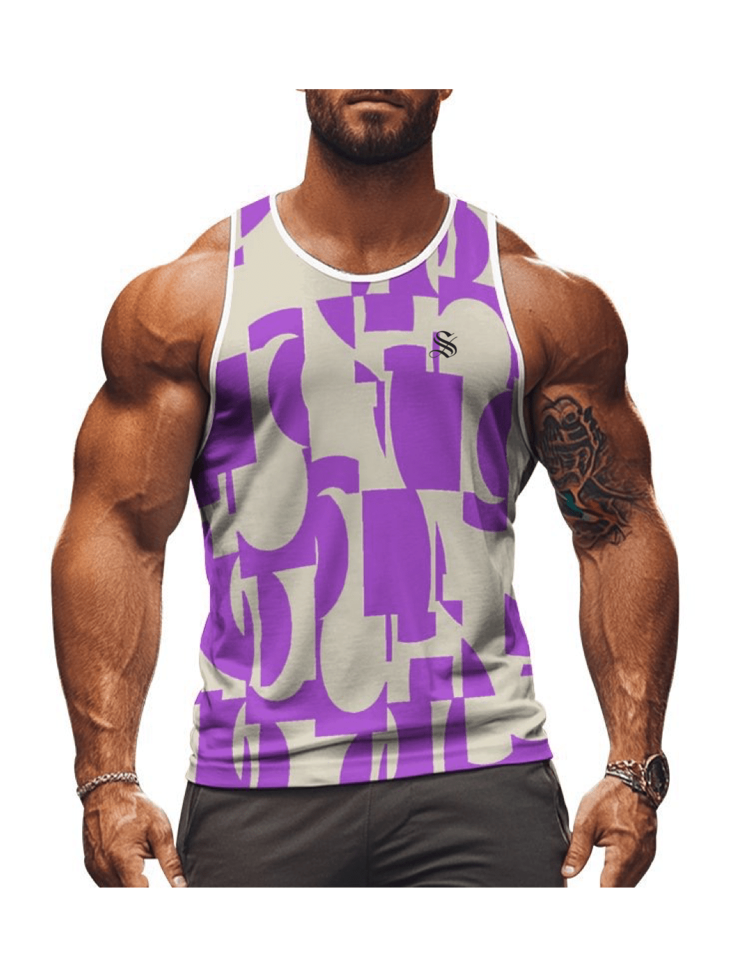 CWO9 - Tank Top for Men - Sarman Fashion - Wholesale Clothing Fashion Brand for Men from Canada