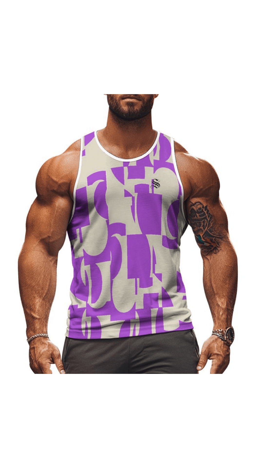 CWO9 - Tank Top for Men - Sarman Fashion - Wholesale Clothing Fashion Brand for Men from Canada