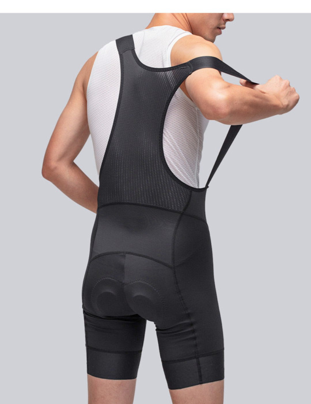 Cyclist Iron 01 - Men’s Padded Leggings Shorts set - Sarman Fashion - Wholesale Clothing Fashion Brand for Men from Canada