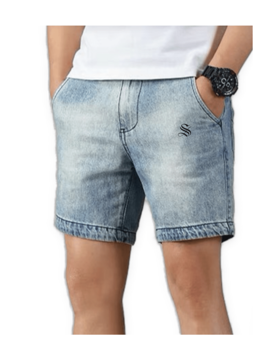 CZizkad - Jeans Shorts for Men - Sarman Fashion - Wholesale Clothing Fashion Brand for Men from Canada