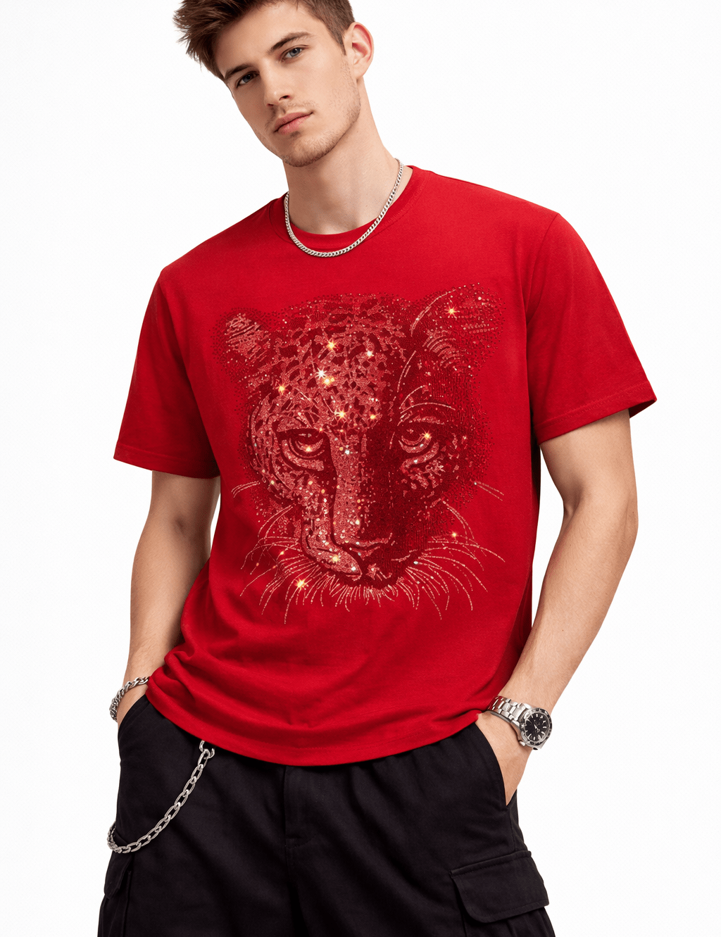 Darkcuza 10 - T-Shirt for Men - Sarman Fashion - Wholesale Clothing Fashion Brand for Men from Canada