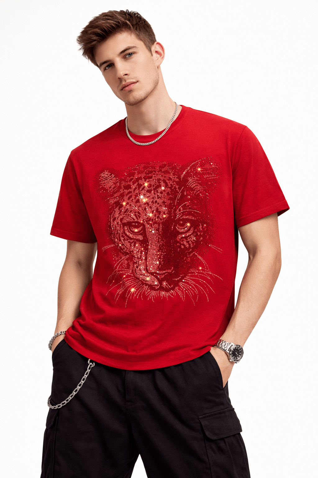 Darkcuza 10 - T-Shirt for Men - Sarman Fashion - Wholesale Clothing Fashion Brand for Men from Canada