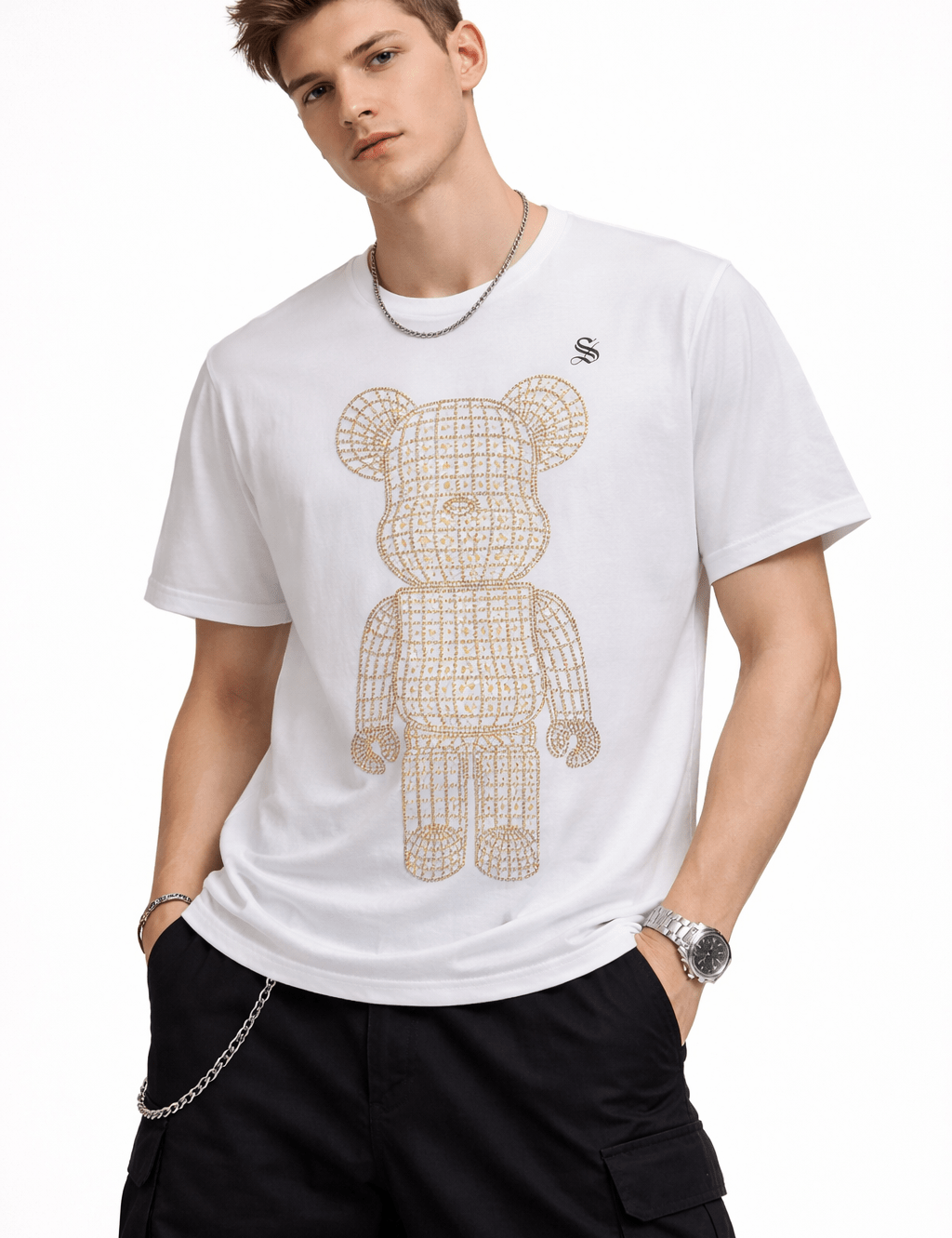 Darkcuza 11 - T-Shirt for Men - Sarman Fashion - Wholesale Clothing Fashion Brand for Men from Canada