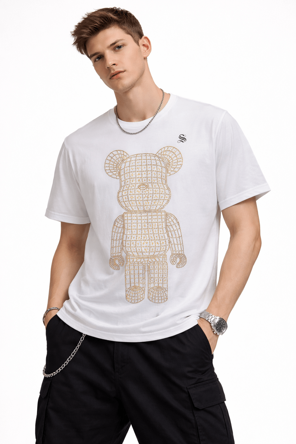 Darkcuza 11 - T-Shirt for Men - Sarman Fashion - Wholesale Clothing Fashion Brand for Men from Canada