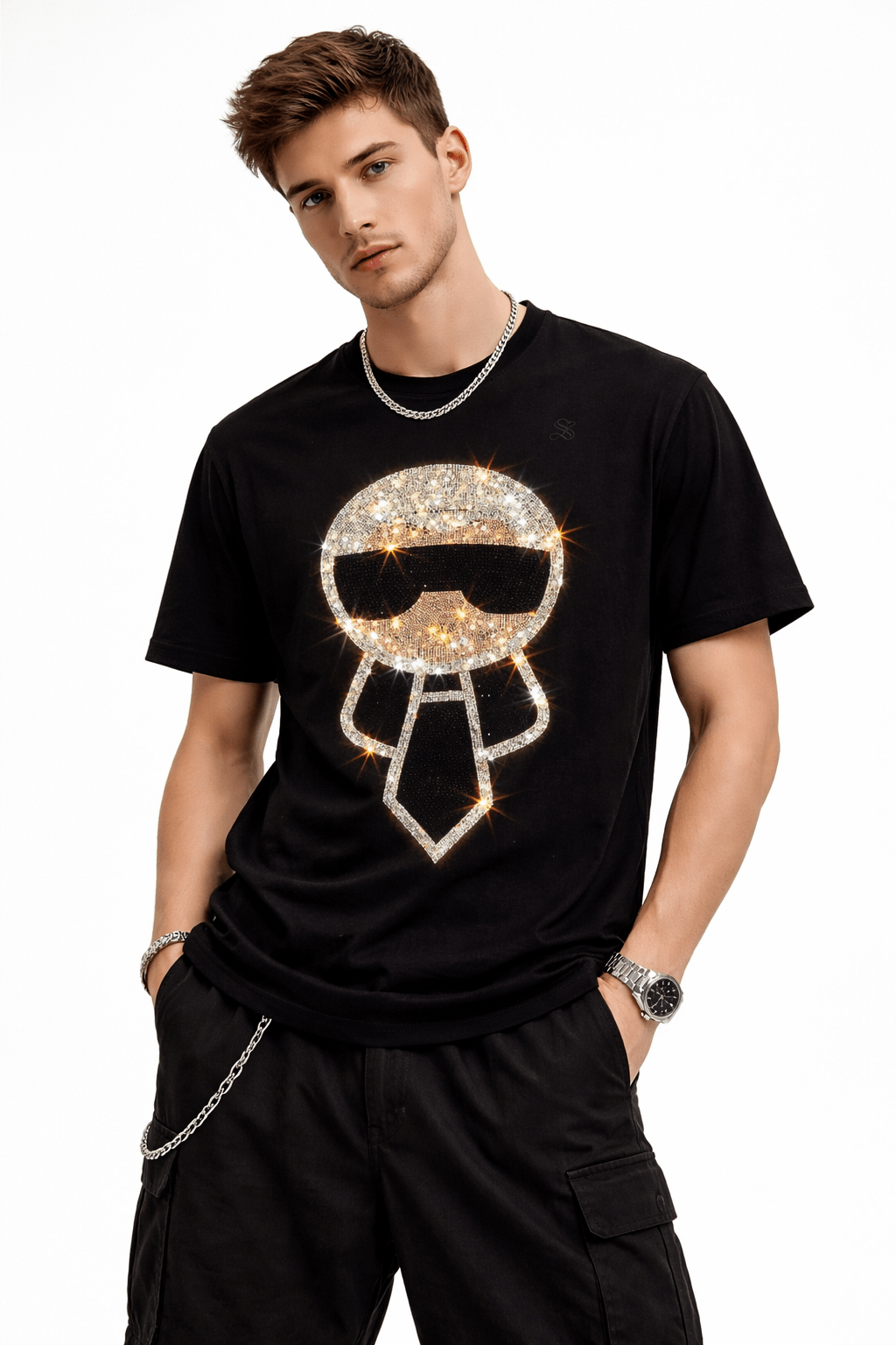 Darkcuza 16 - T-Shirt for Men - Sarman Fashion - Wholesale Clothing Fashion Brand for Men from Canada