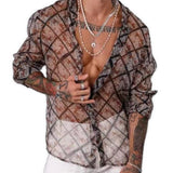 Dazuuka 3 - V - Neck Long Sleeve Shirt for Men - Sarman Fashion - Wholesale Clothing Fashion Brand for Men from Canada