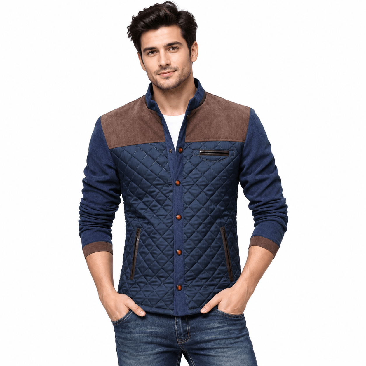 DDHD - Long Sleeve Jacket for Men - Sarman Fashion - Wholesale Clothing Fashion Brand for Men from Canada