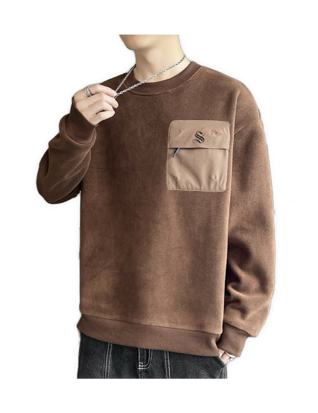 DeltaBA 3 - Sweater for Men - Sarman Fashion - Wholesale Clothing Fashion Brand for Men from Canada