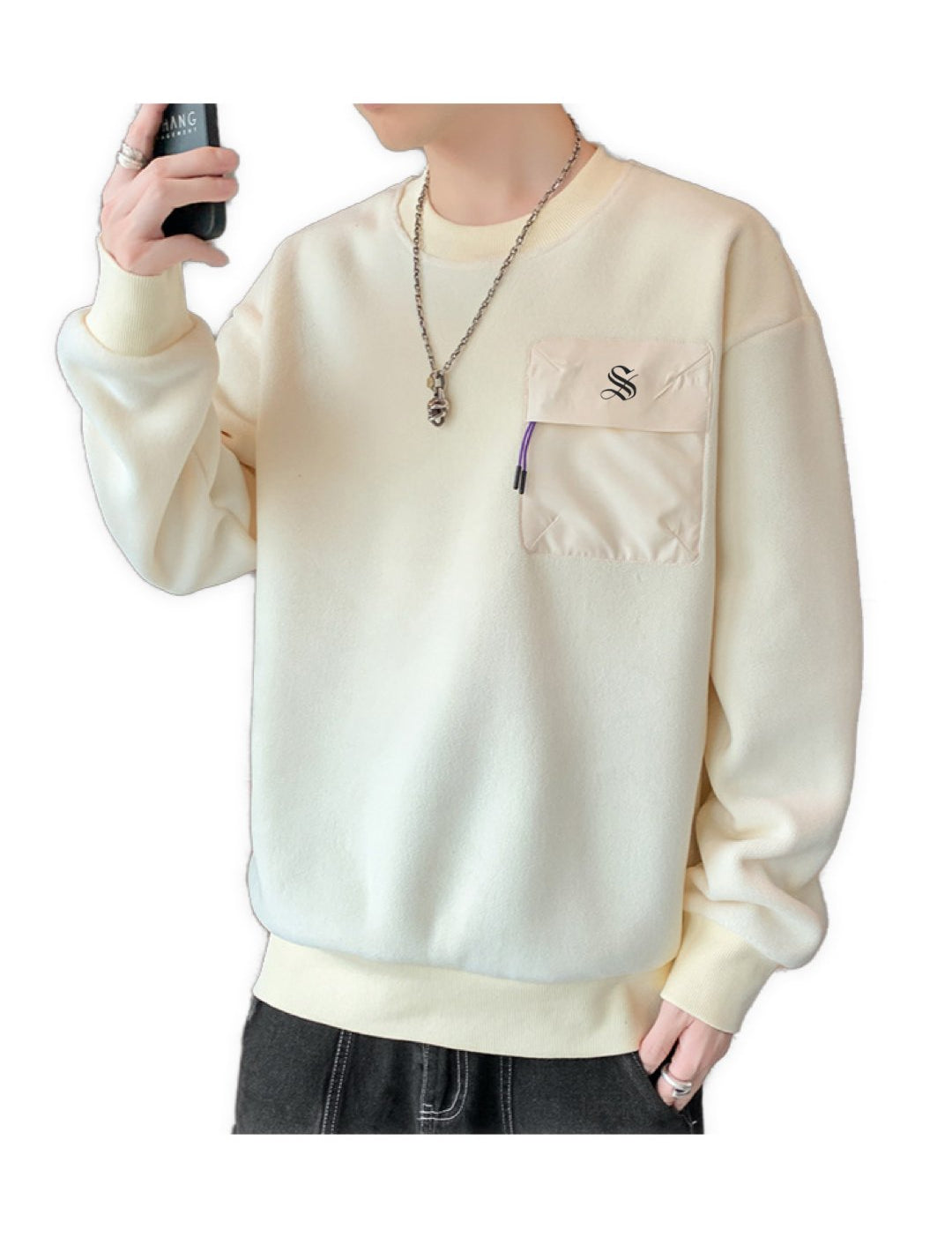 DeltaBA 3 - Sweater for Men - Sarman Fashion - Wholesale Clothing Fashion Brand for Men from Canada