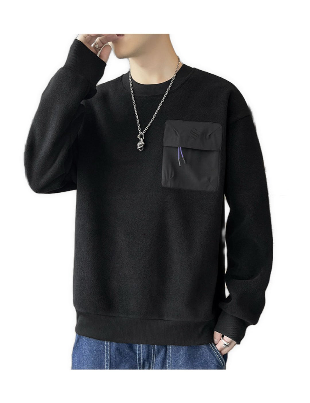 DeltaBA 3 - Sweater for Men - Sarman Fashion - Wholesale Clothing Fashion Brand for Men from Canada