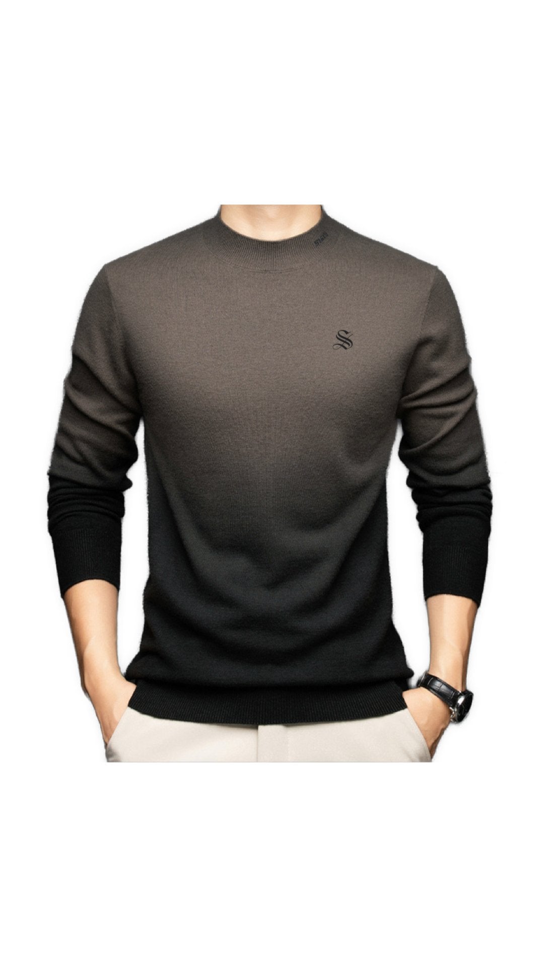 DeltaBA 5 - Sweater for Men - Sarman Fashion - Wholesale Clothing Fashion Brand for Men from Canada