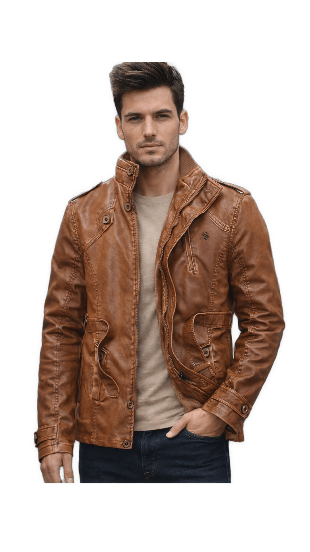 Devinity - Jacket for Men - Sarman Fashion - Wholesale Clothing Fashion Brand for Men from Canada