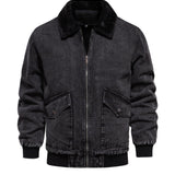 Diddy B - Long Sleeve Jeans Jacket for Men - Sarman Fashion - Wholesale Clothing Fashion Brand for Men from Canada