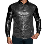 Disco - Long Sleeves Shirt for Men - Sarman Fashion - Wholesale Clothing Fashion Brand for Men from Canada