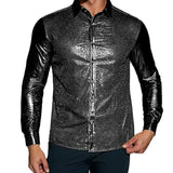 Disco - Long Sleeves Shirt for Men - Sarman Fashion - Wholesale Clothing Fashion Brand for Men from Canada