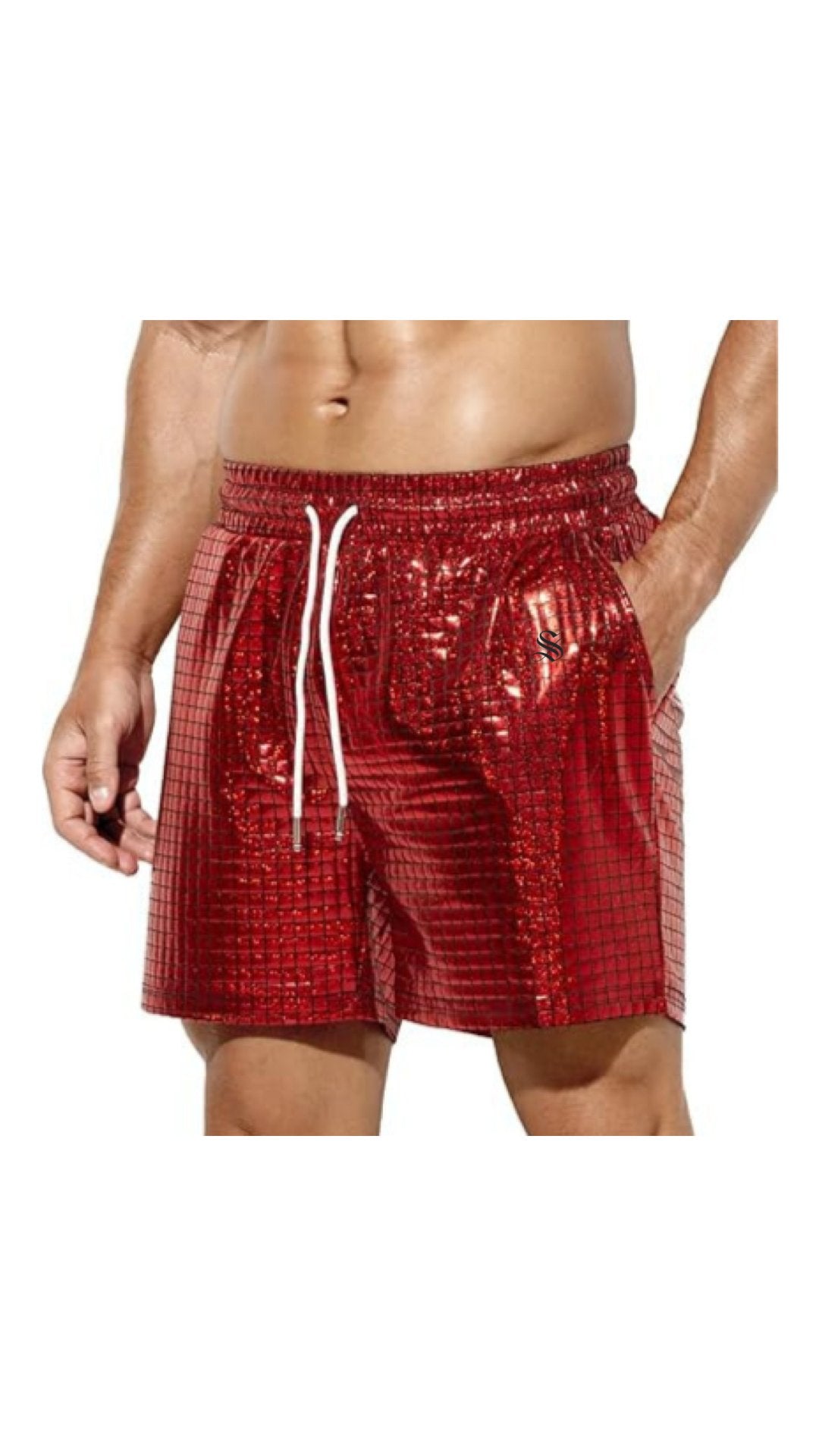 DiscoBall - Shorts for Men - Sarman Fashion - Wholesale Clothing Fashion Brand for Men from Canada