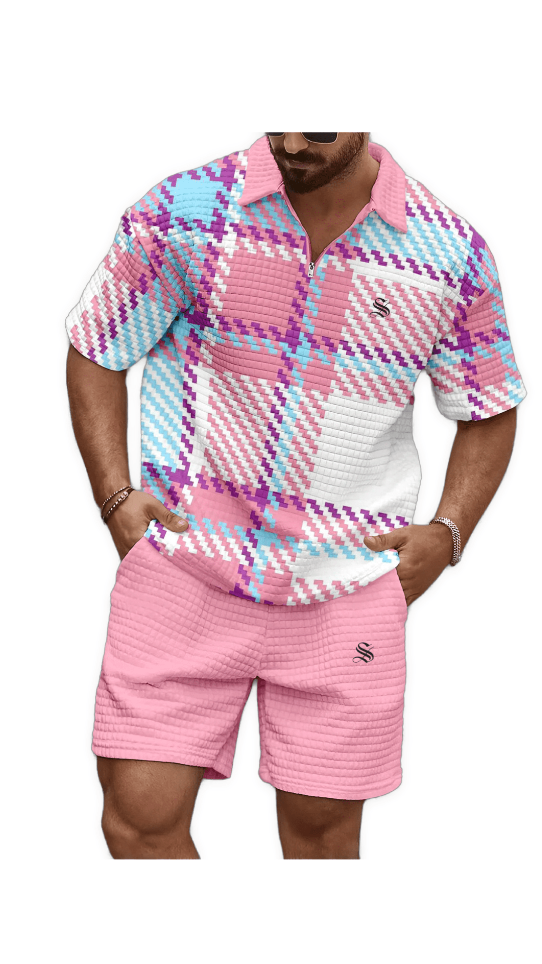DNZ 11 - Top & Shorts for Men - Sarman Fashion - Wholesale Clothing Fashion Brand for Men from Canada