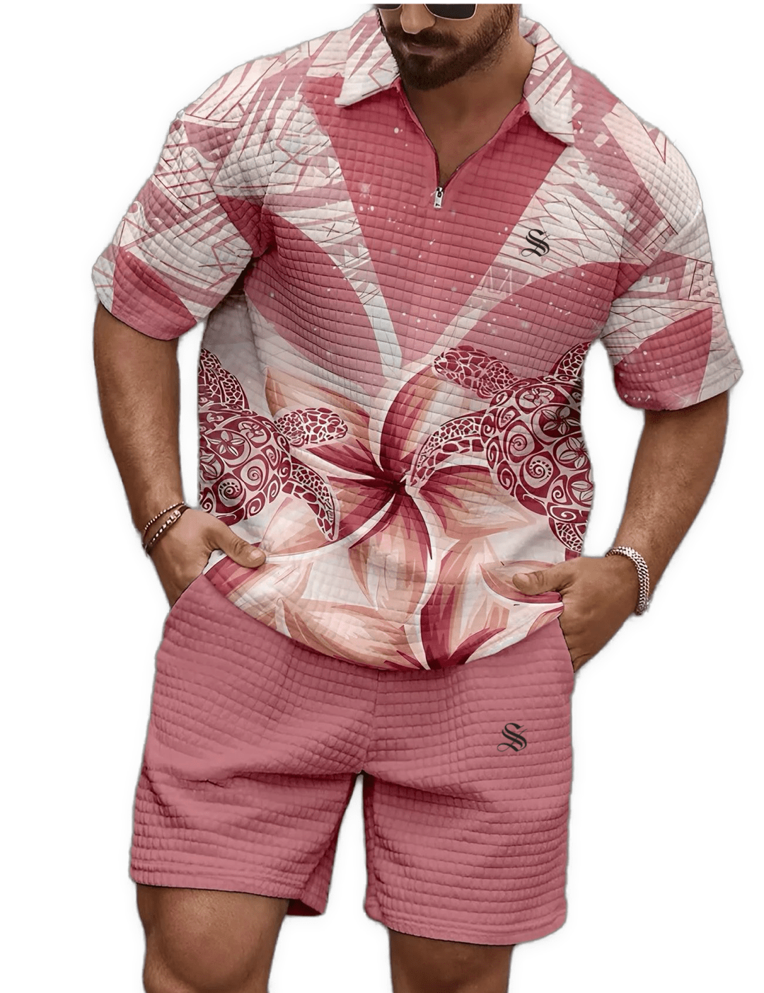 DNZ 12 - Top & Shorts for Men - Sarman Fashion - Wholesale Clothing Fashion Brand for Men from Canada