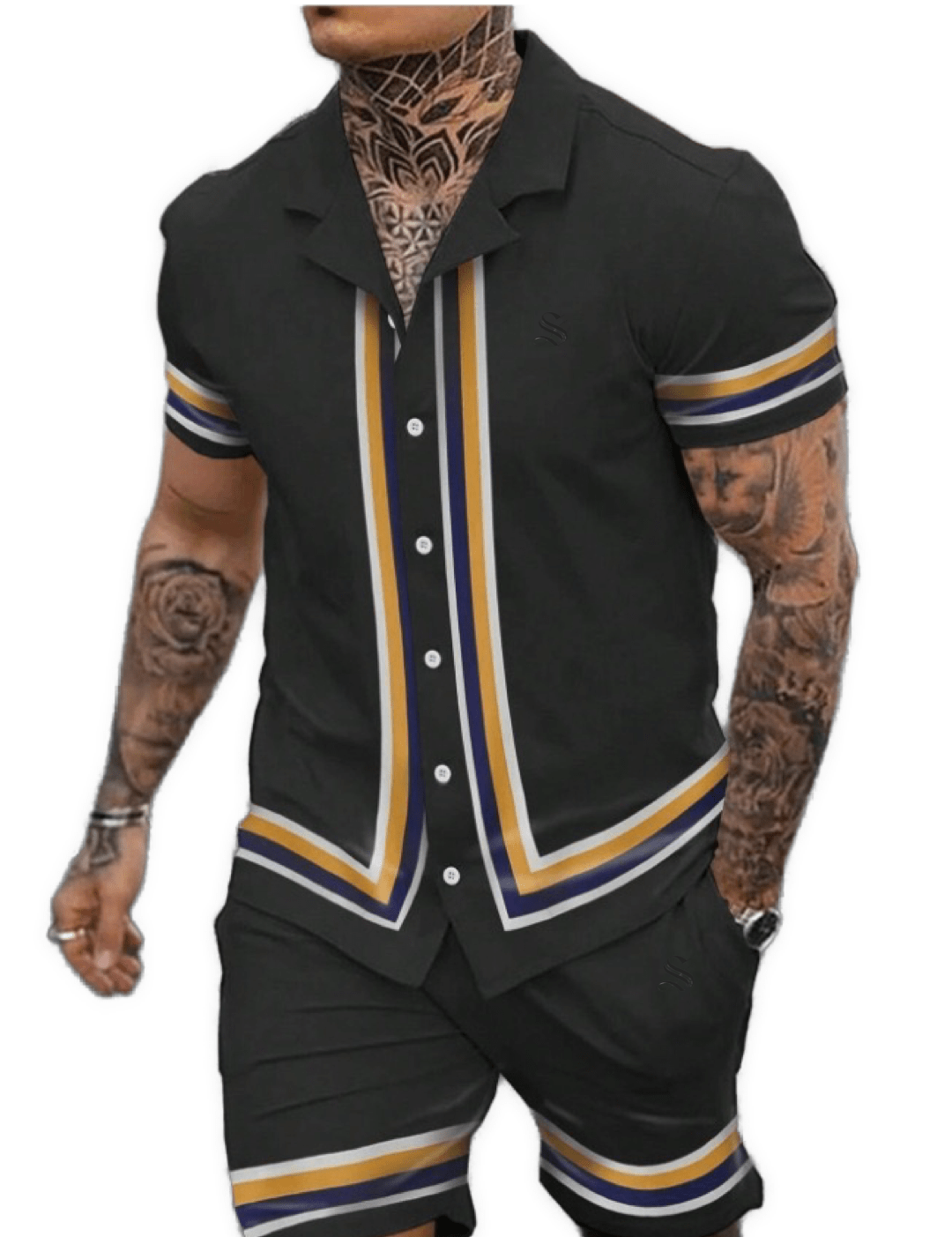 DNZ 13 - Top & Shorts for Men - Sarman Fashion - Wholesale Clothing Fashion Brand for Men from Canada