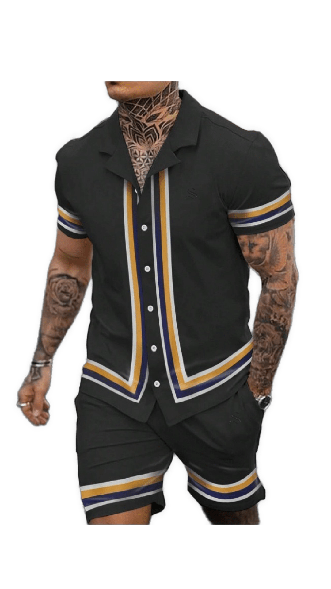 DNZ 13 - Top & Shorts for Men - Sarman Fashion - Wholesale Clothing Fashion Brand for Men from Canada