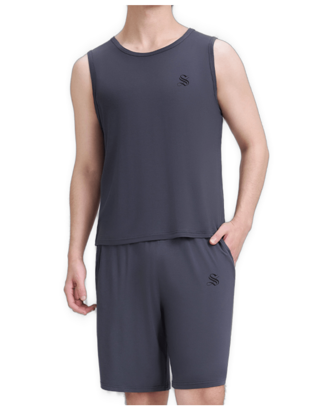 DNZ 2 - Top & Shorts for Men - Sarman Fashion - Wholesale Clothing Fashion Brand for Men from Canada