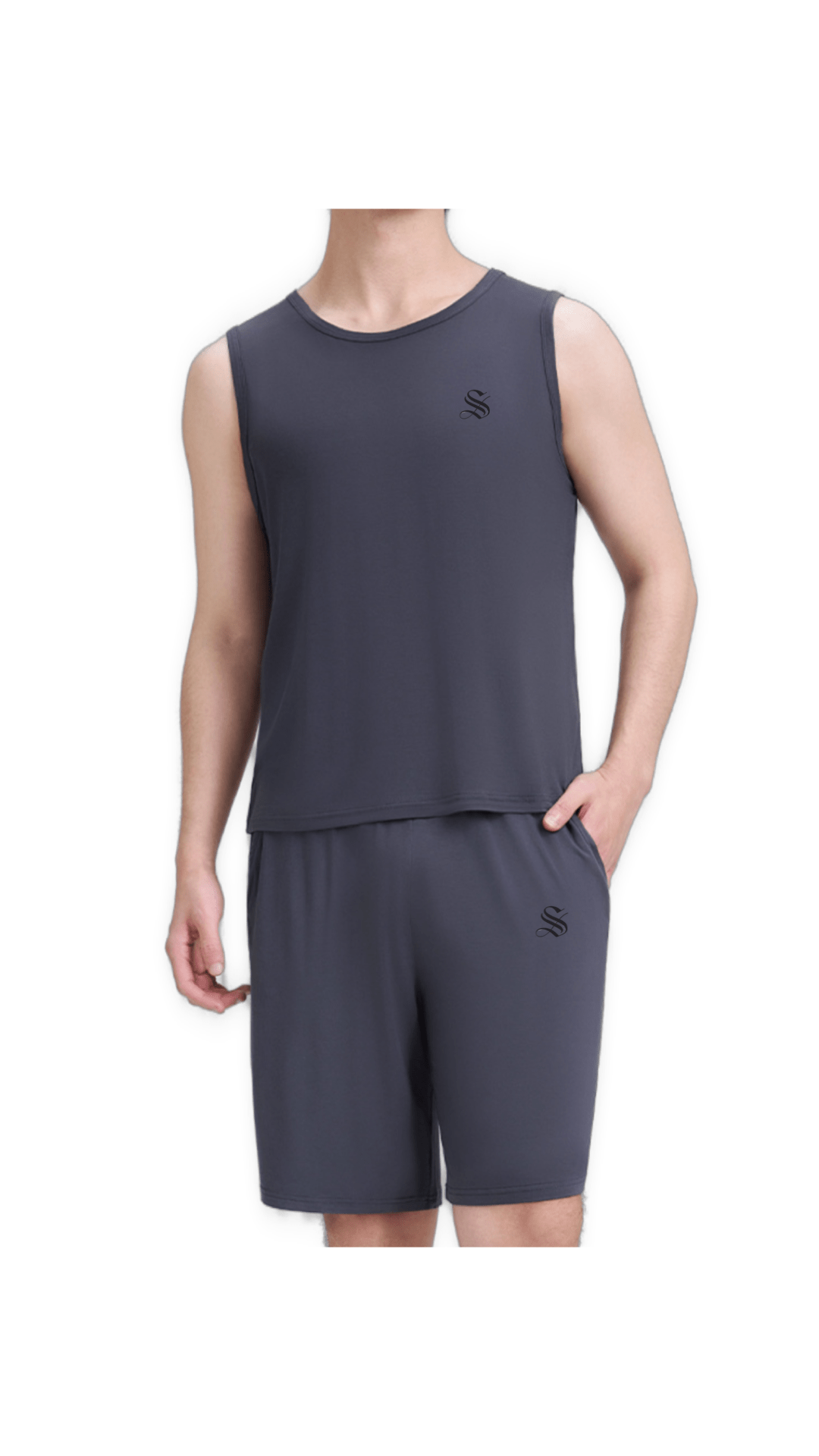 DNZ 2 - Top & Shorts for Men - Sarman Fashion - Wholesale Clothing Fashion Brand for Men from Canada