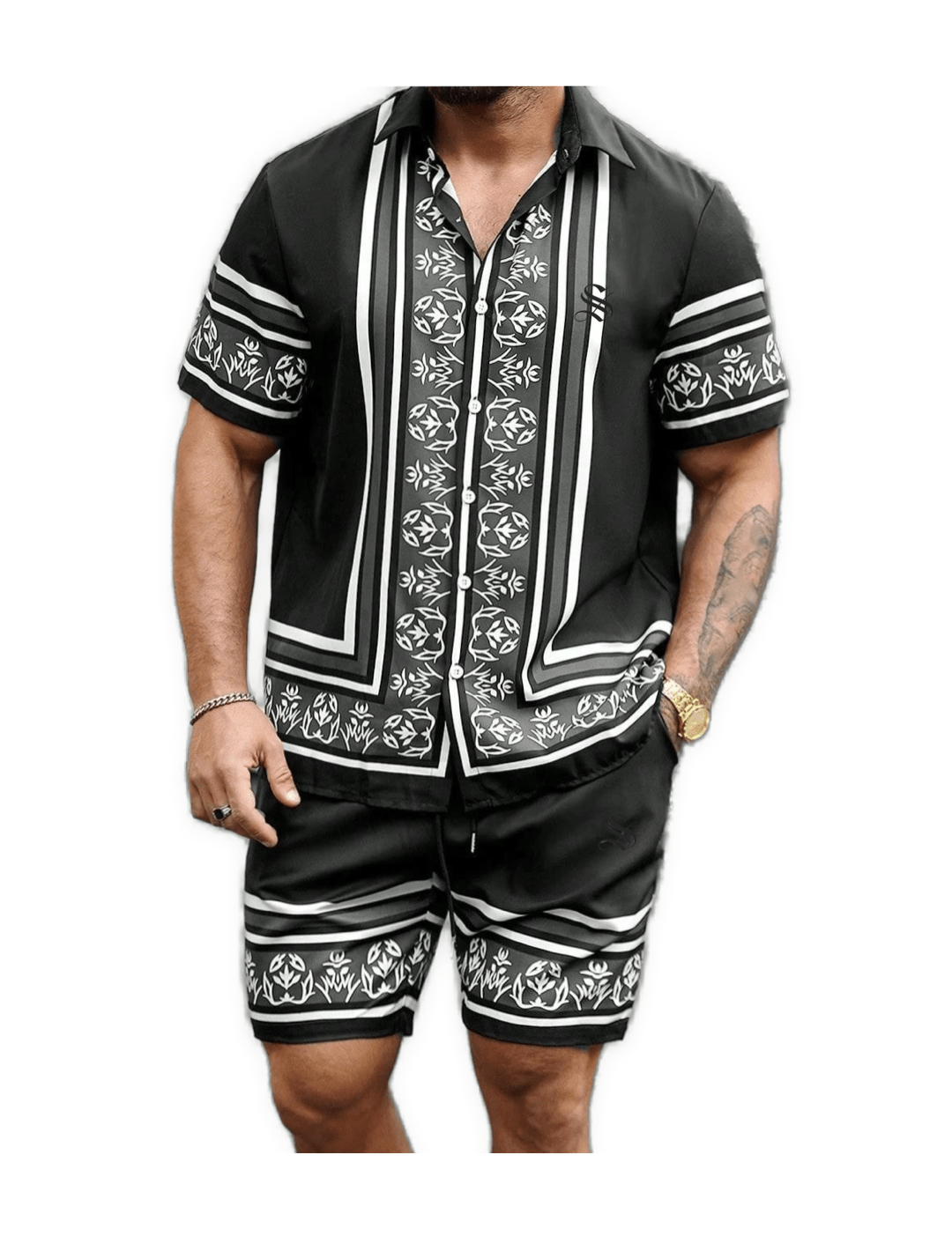 DNZ 23 - Top & Shorts for Men - Sarman Fashion - Wholesale Clothing Fashion Brand for Men from Canada