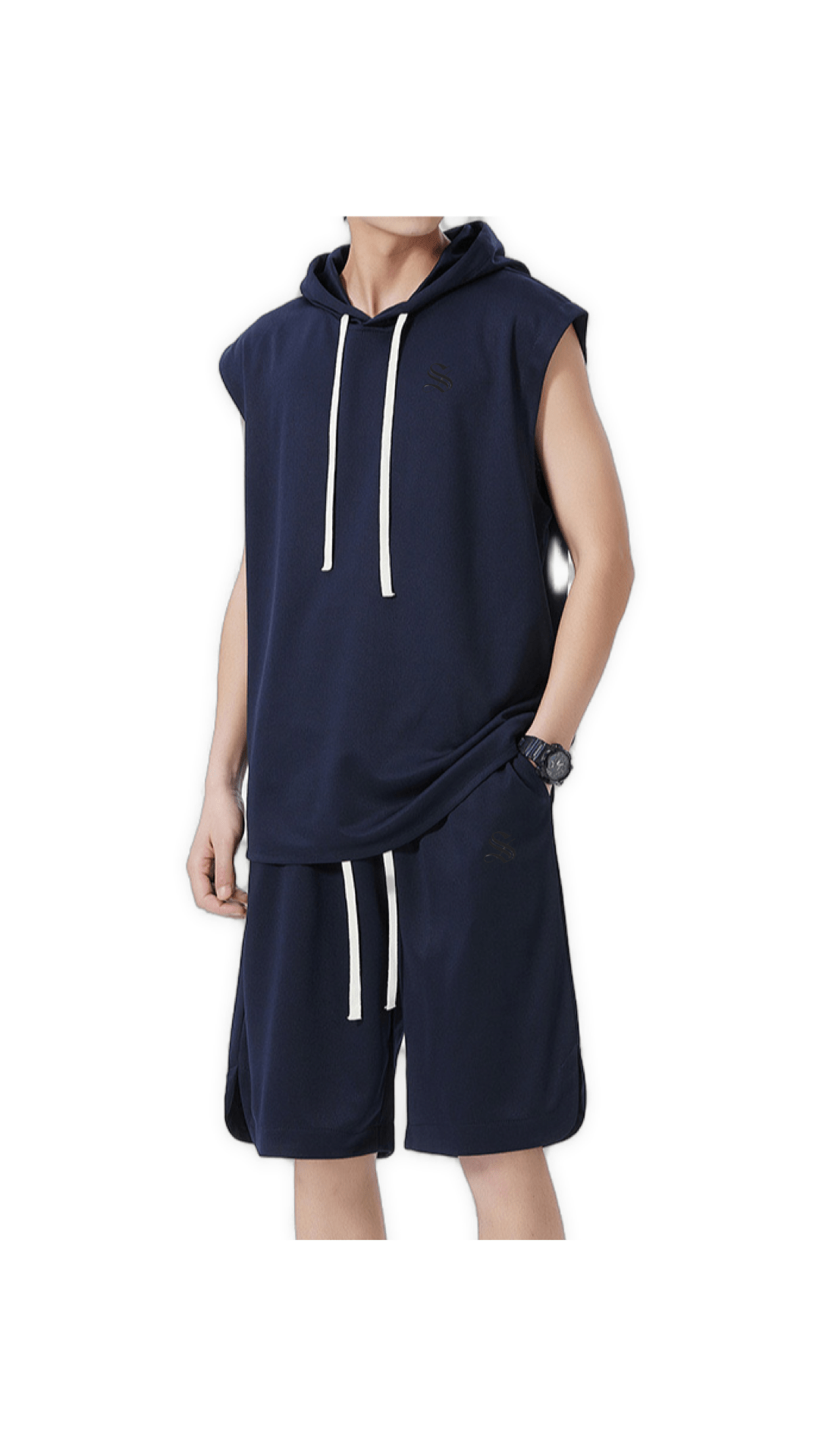 DNZ 3 - Top & Shorts for Men - Sarman Fashion - Wholesale Clothing Fashion Brand for Men from Canada