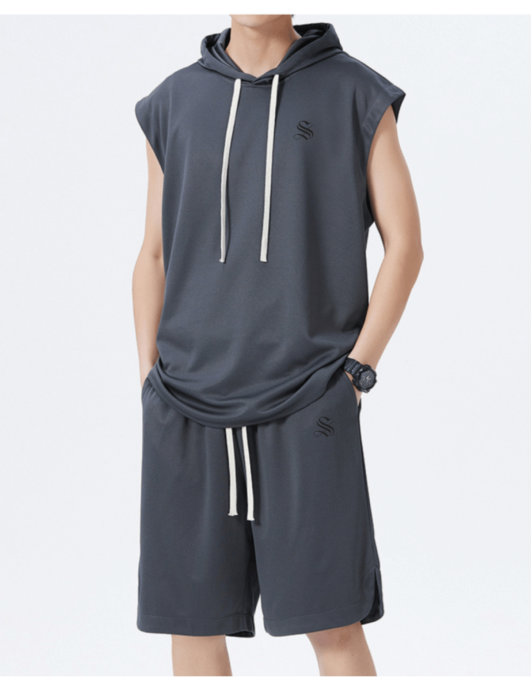 DNZ 3 - Top & Shorts for Men - Sarman Fashion - Wholesale Clothing Fashion Brand for Men from Canada