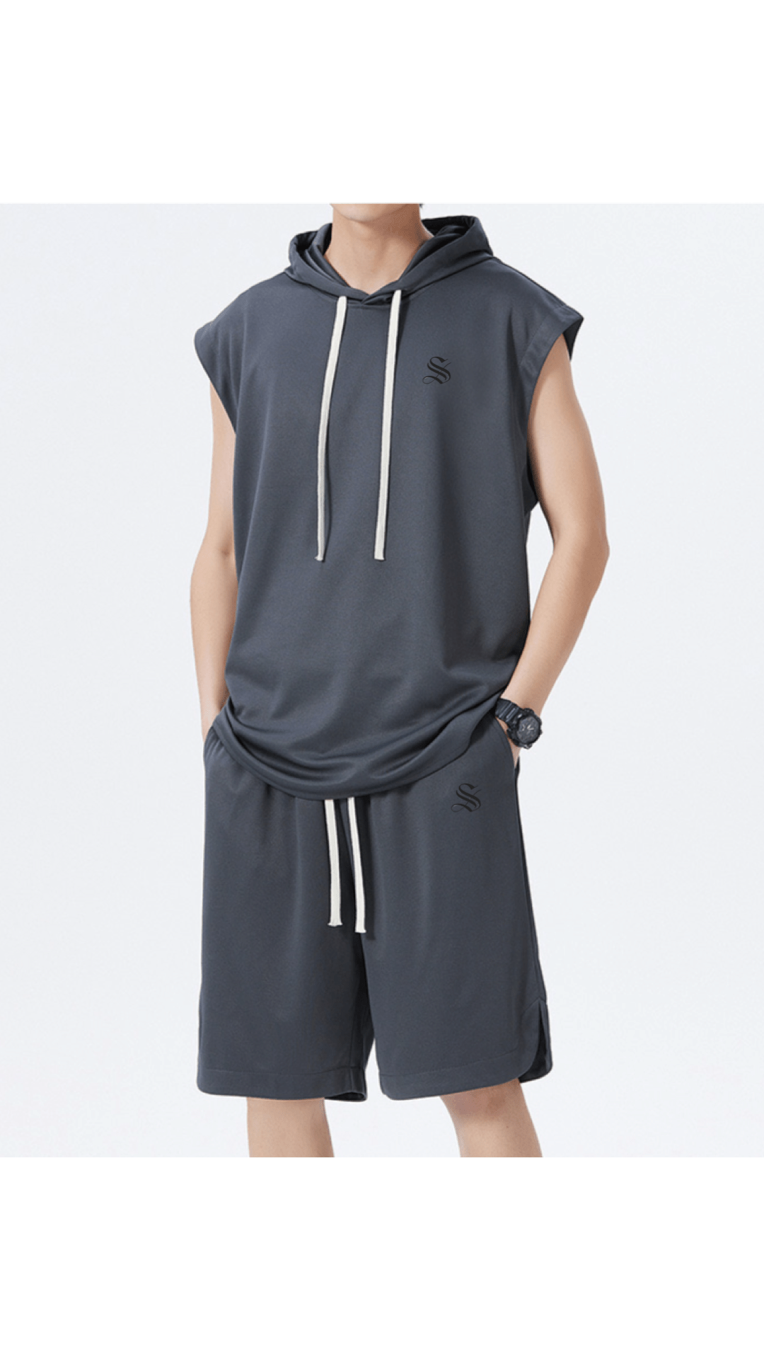 DNZ 3 - Top & Shorts for Men - Sarman Fashion - Wholesale Clothing Fashion Brand for Men from Canada