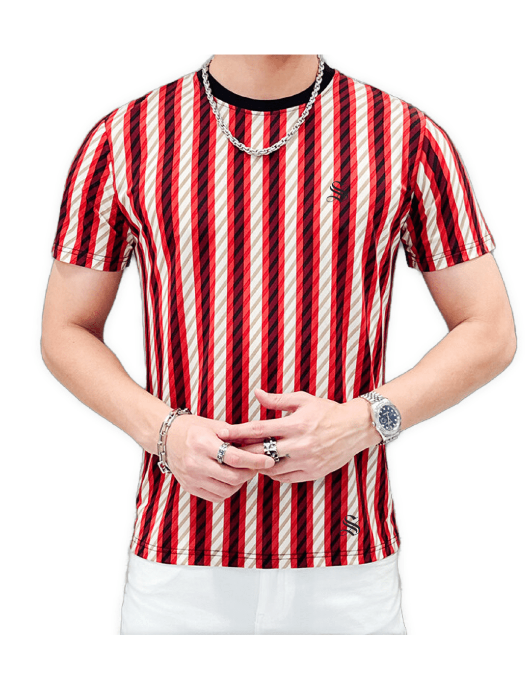 DNZ 33 - T-shirt for Men - Sarman Fashion - Wholesale Clothing Fashion Brand for Men from Canada