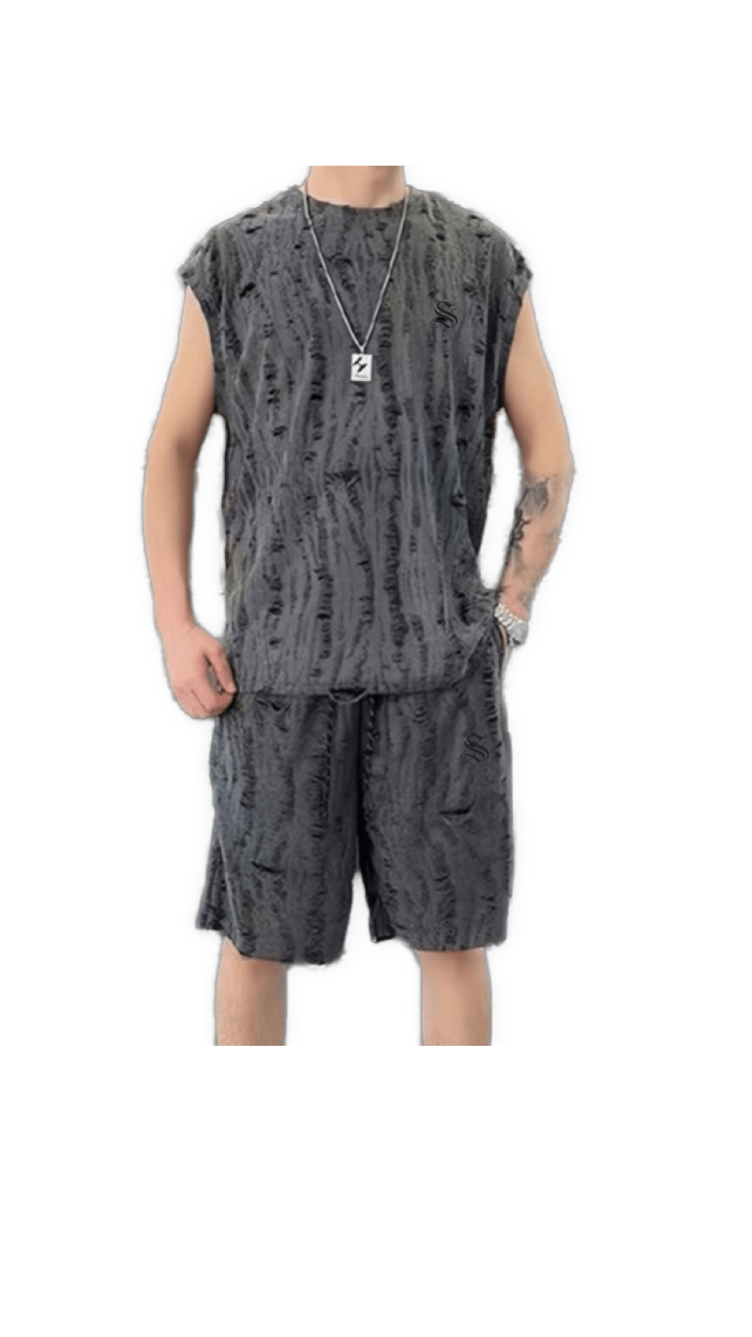 DNZ 5 - Top & Shorts for Men - Sarman Fashion - Wholesale Clothing Fashion Brand for Men from Canada