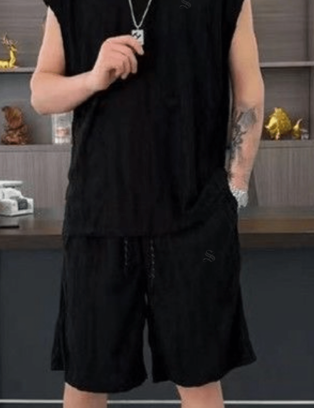 DNZ 5 - Top & Shorts for Men - Sarman Fashion - Wholesale Clothing Fashion Brand for Men from Canada