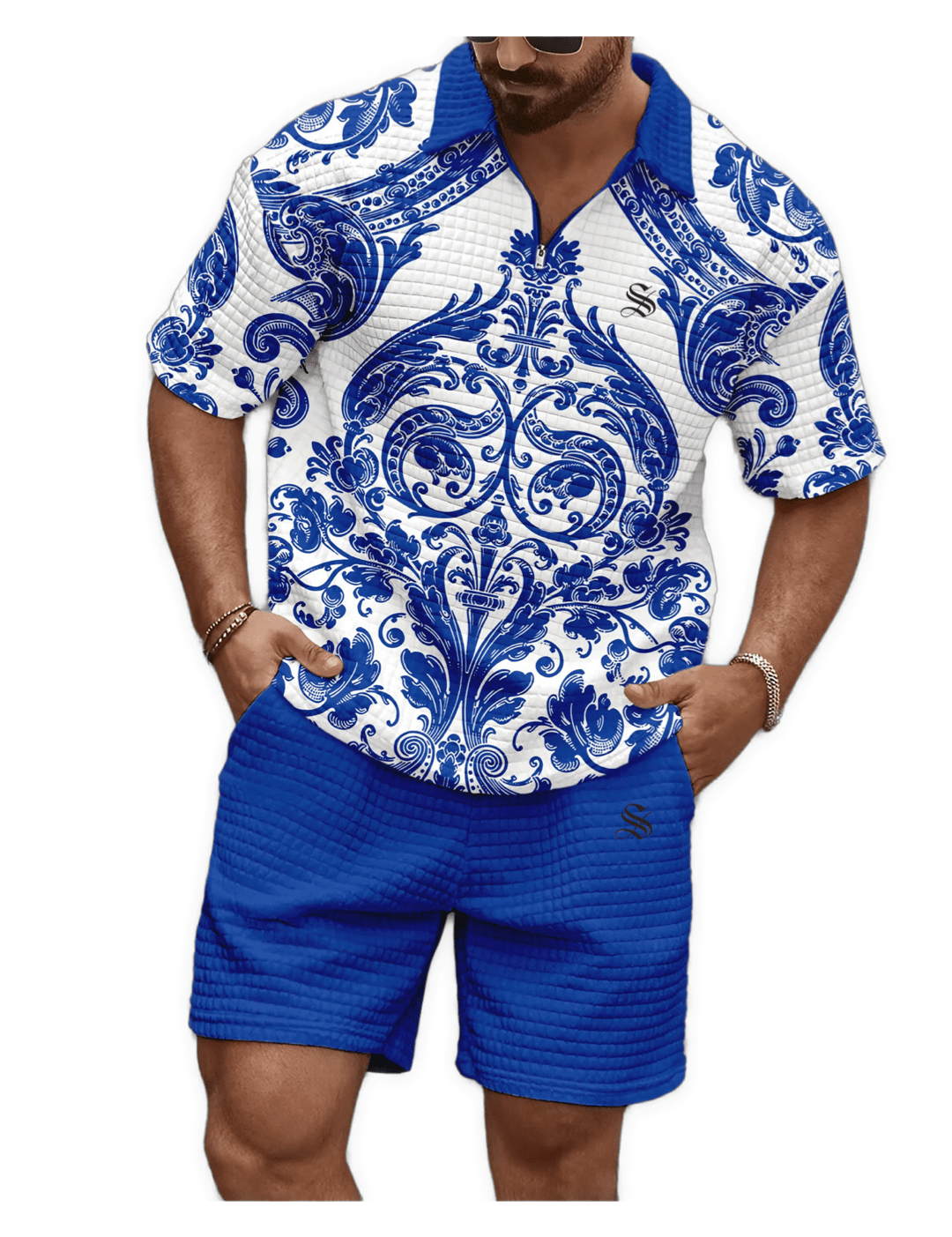 DNZ 6 - Top & Shorts for Men - Sarman Fashion - Wholesale Clothing Fashion Brand for Men from Canada