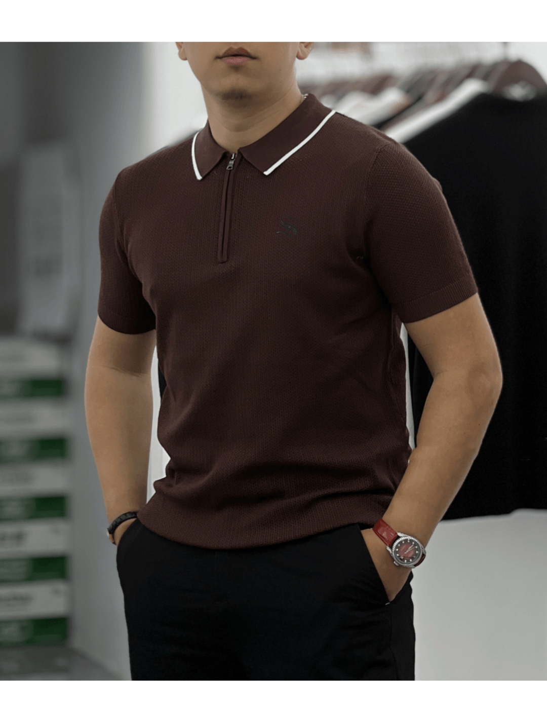DNZ 69 - Polo Shirt for Men - Sarman Fashion - Wholesale Clothing Fashion Brand for Men from Canada