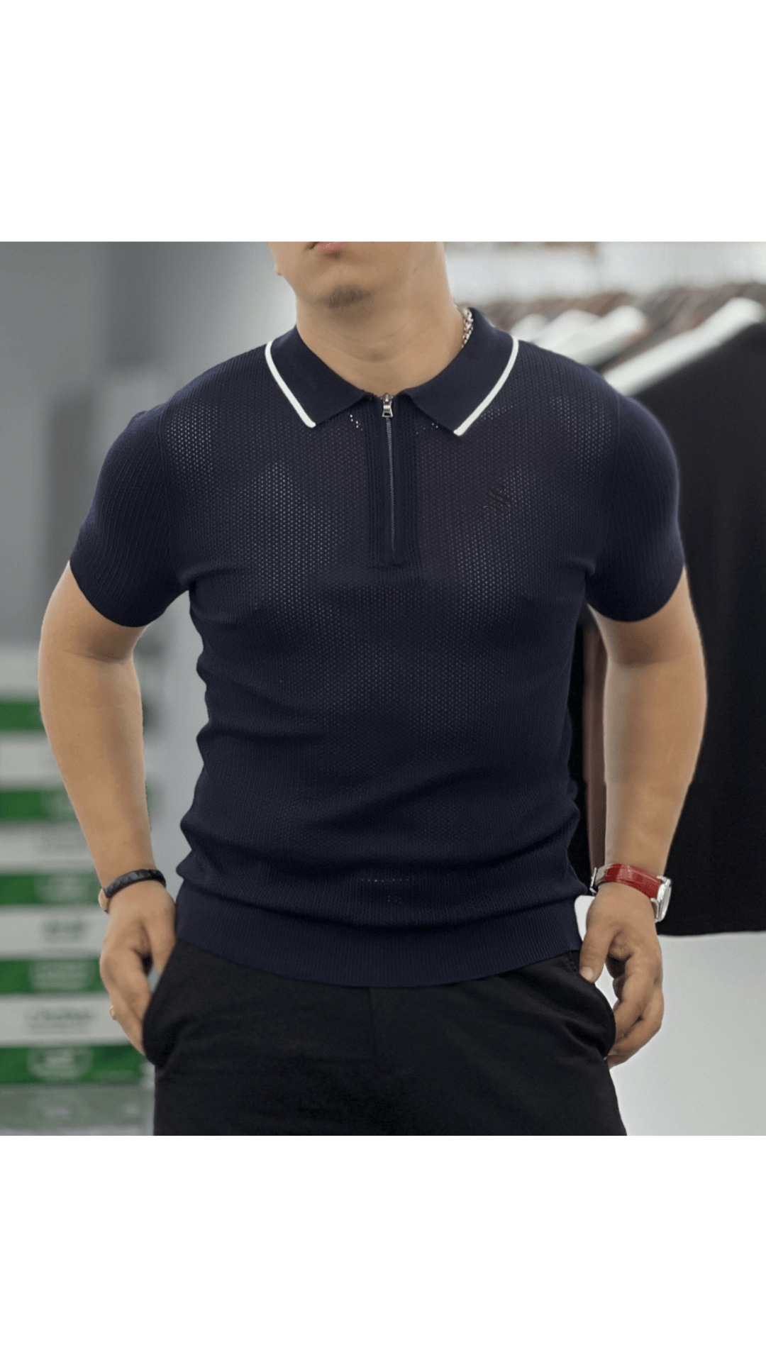 DNZ 69 - Polo Shirt for Men - Sarman Fashion - Wholesale Clothing Fashion Brand for Men from Canada