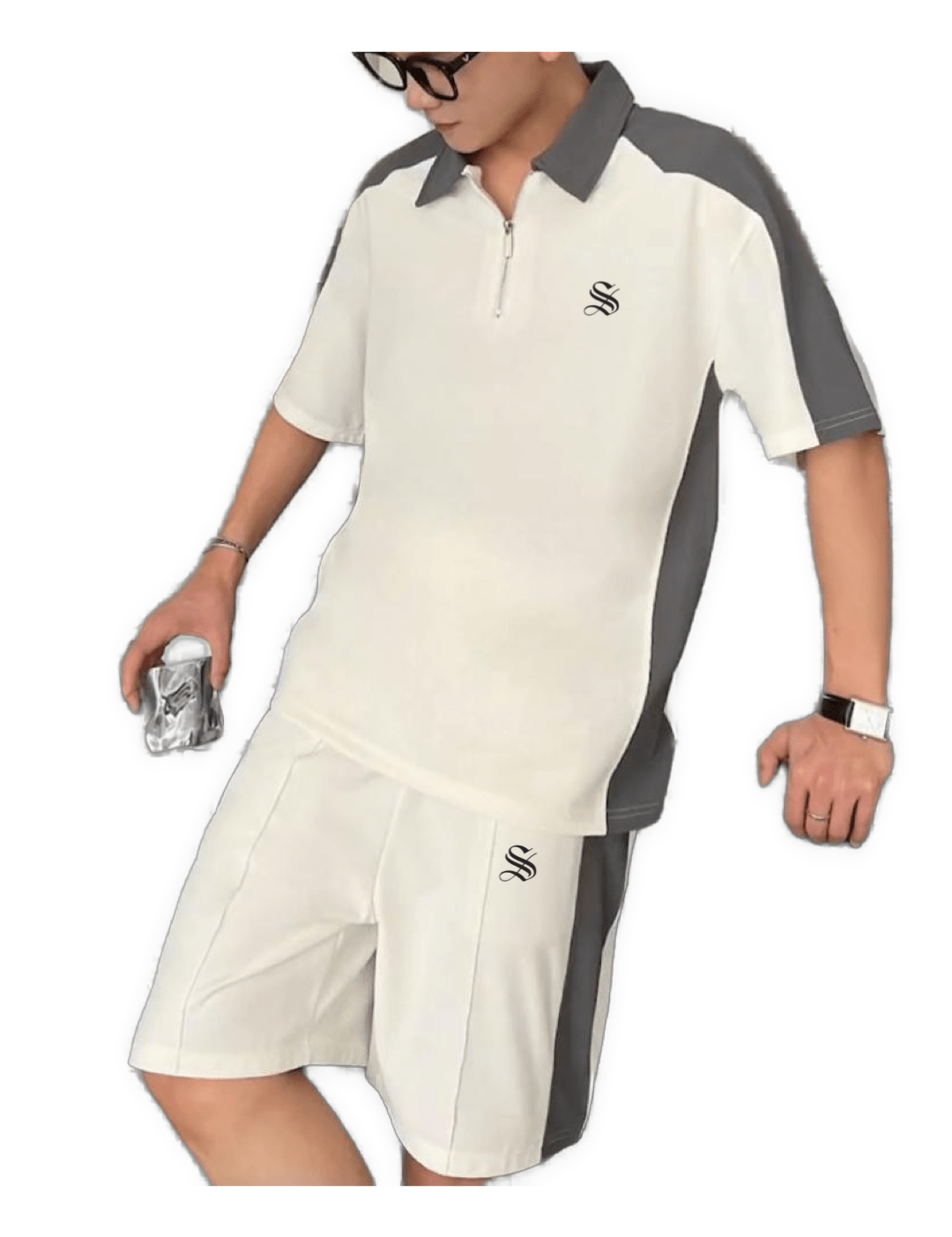 DNZ 7 - Top & Shorts for Men - Sarman Fashion - Wholesale Clothing Fashion Brand for Men from Canada