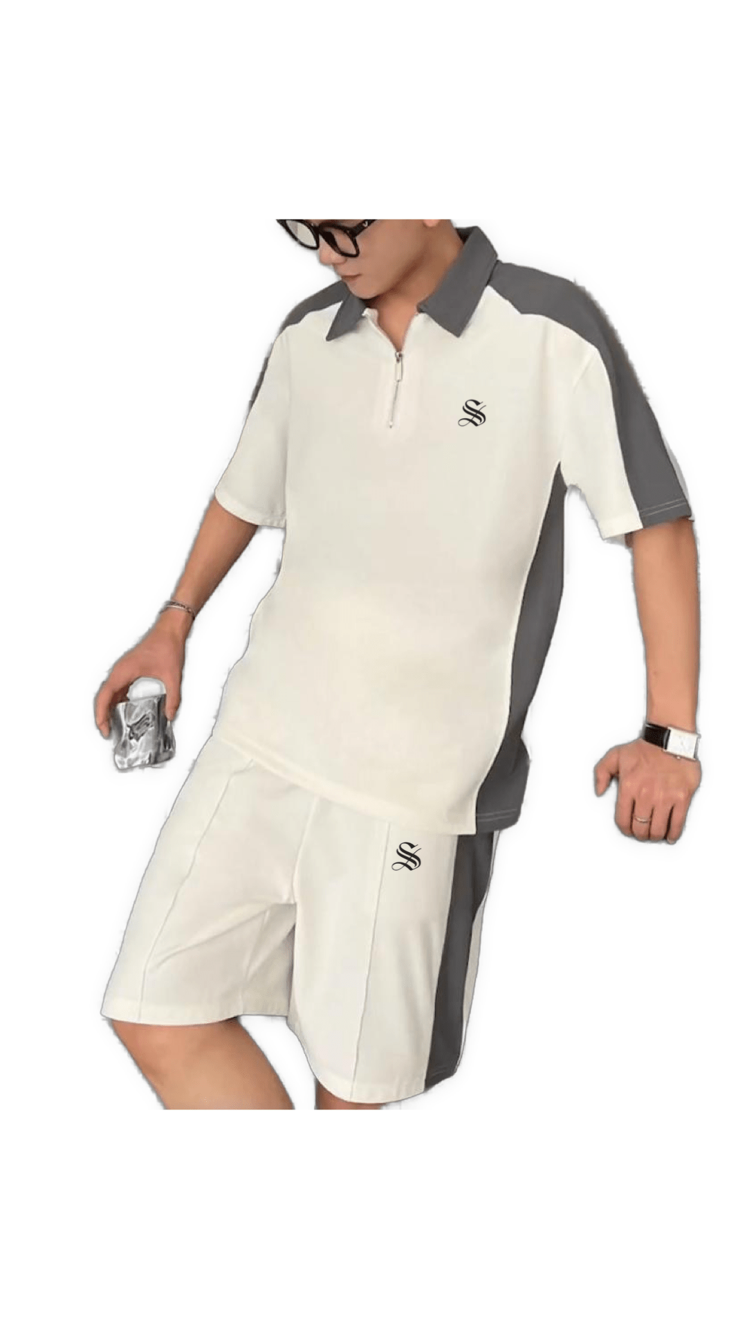DNZ 7 - Top & Shorts for Men - Sarman Fashion - Wholesale Clothing Fashion Brand for Men from Canada
