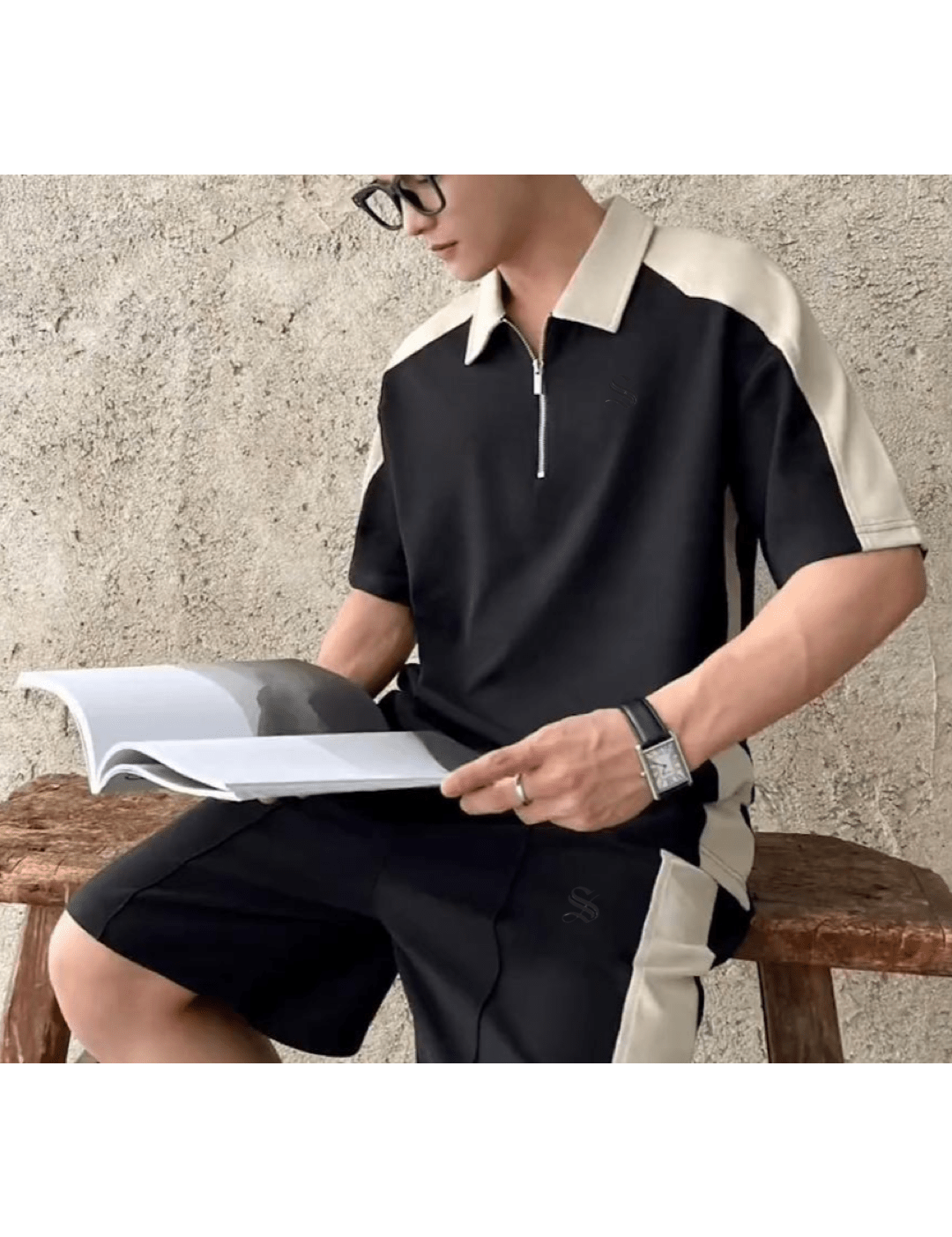 DNZ 7 - Top & Shorts for Men - Sarman Fashion - Wholesale Clothing Fashion Brand for Men from Canada