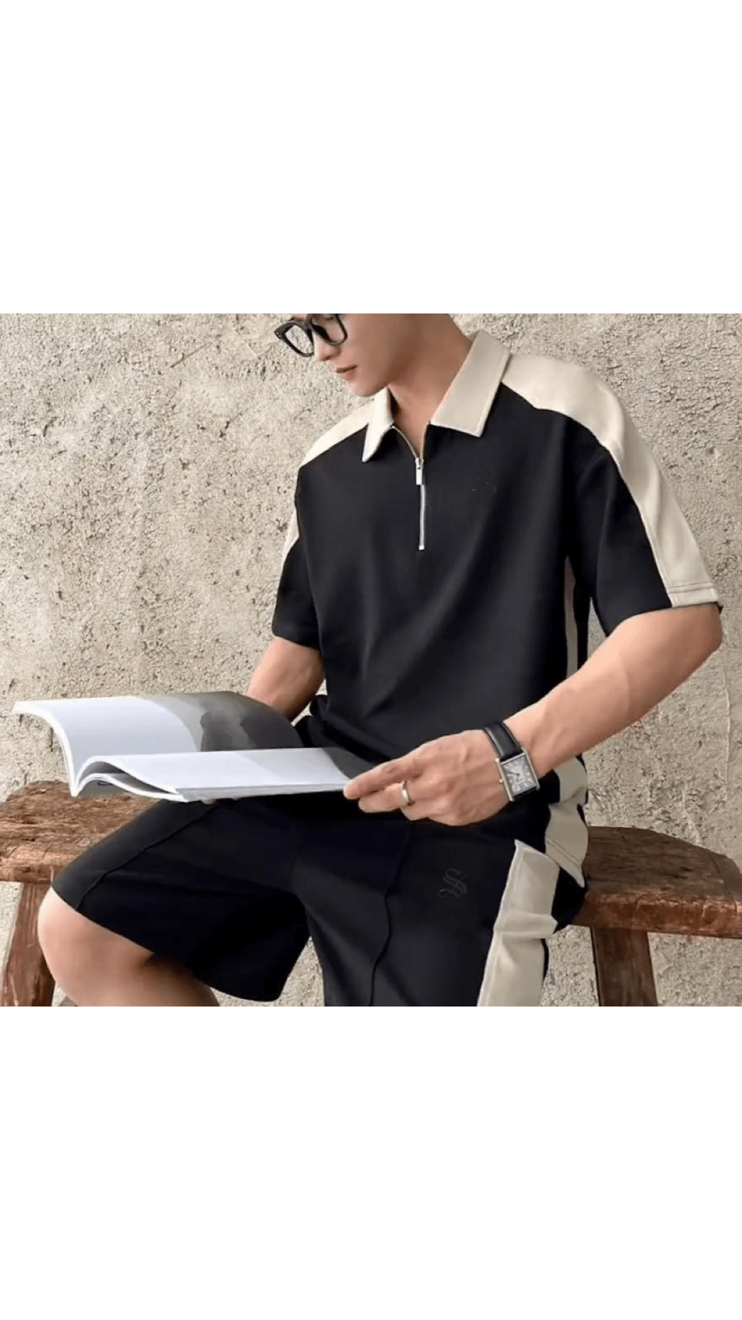 DNZ 7 - Top & Shorts for Men - Sarman Fashion - Wholesale Clothing Fashion Brand for Men from Canada