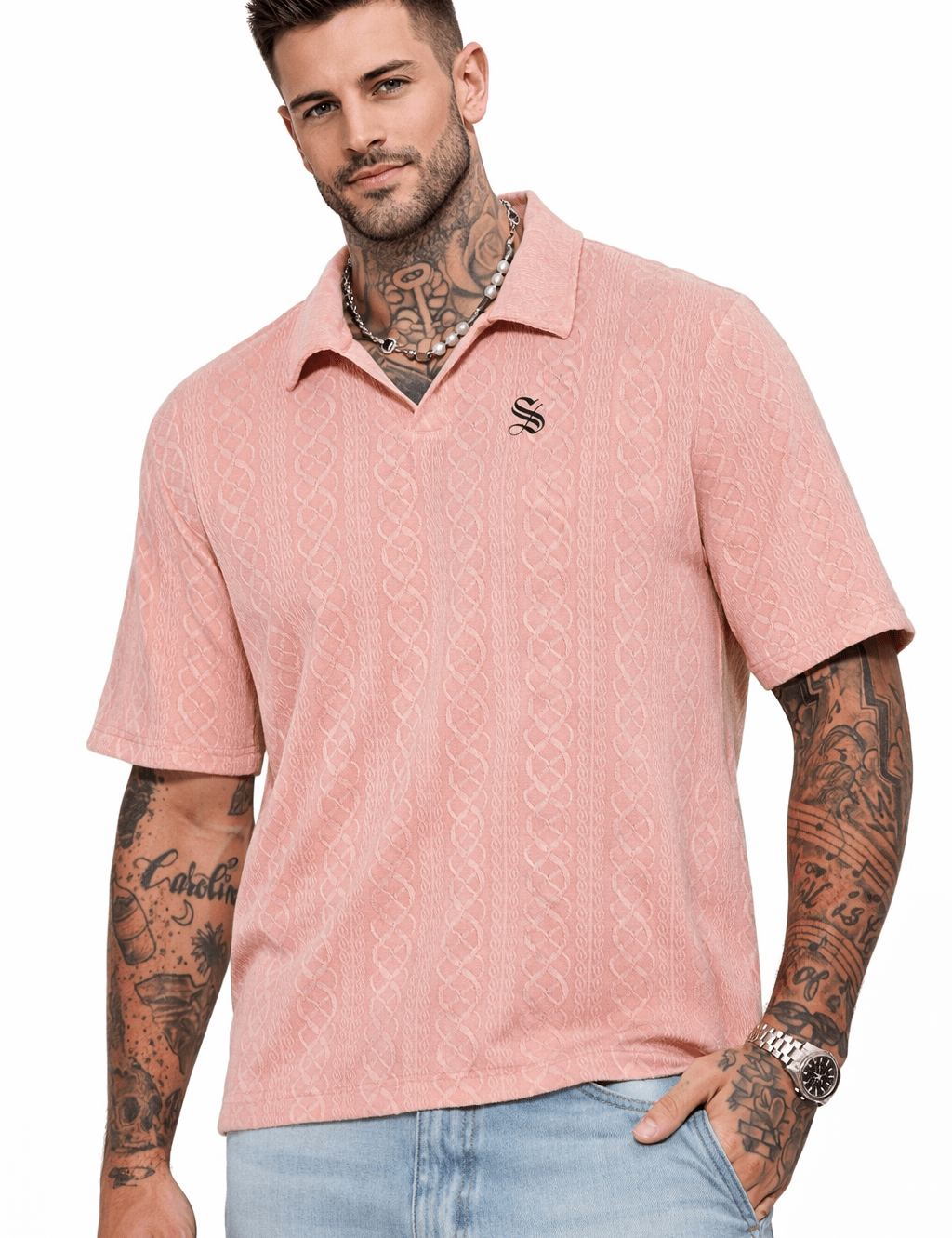 DNZ 70 - Polo Shirt for Men - Sarman Fashion - Wholesale Clothing Fashion Brand for Men from Canada