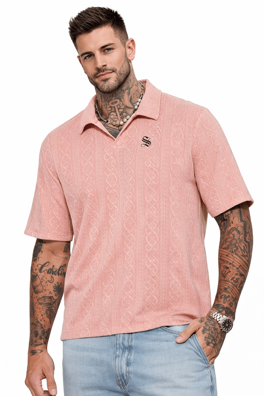 DNZ 70 - Polo Shirt for Men - Sarman Fashion - Wholesale Clothing Fashion Brand for Men from Canada
