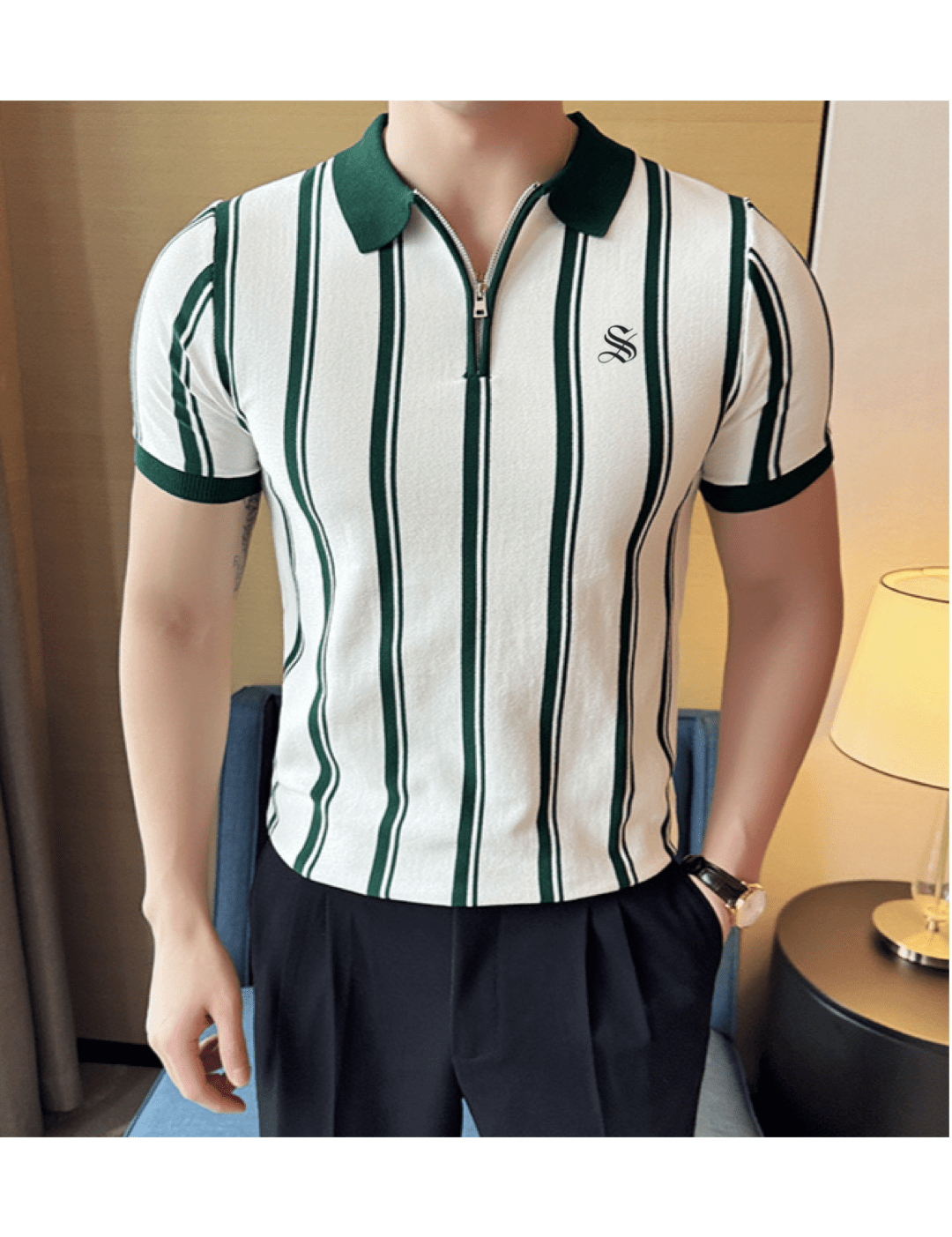DNZ 71 - Polo Shirt for Men - Sarman Fashion - Wholesale Clothing Fashion Brand for Men from Canada