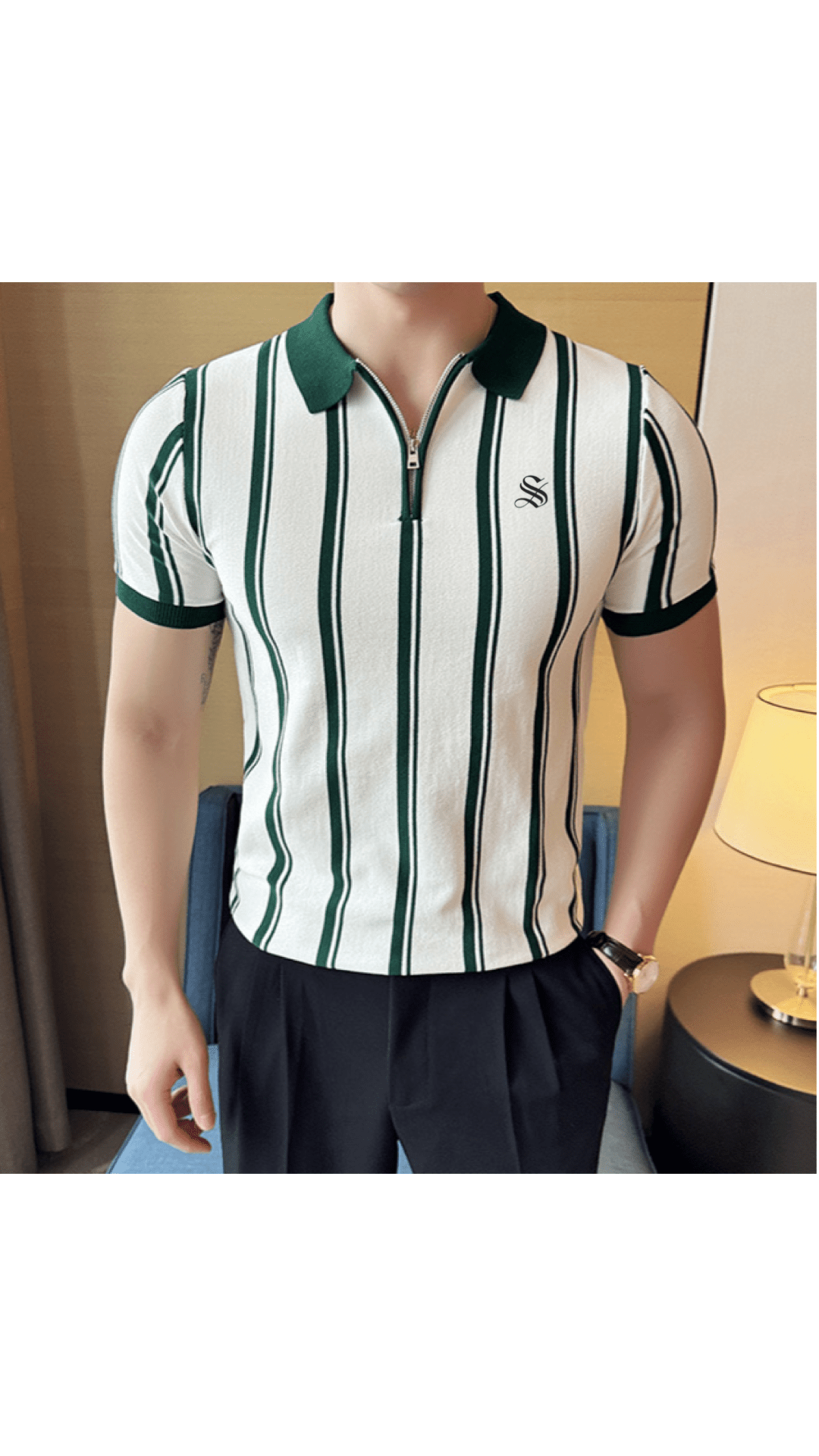 DNZ 71 - Polo Shirt for Men - Sarman Fashion - Wholesale Clothing Fashion Brand for Men from Canada