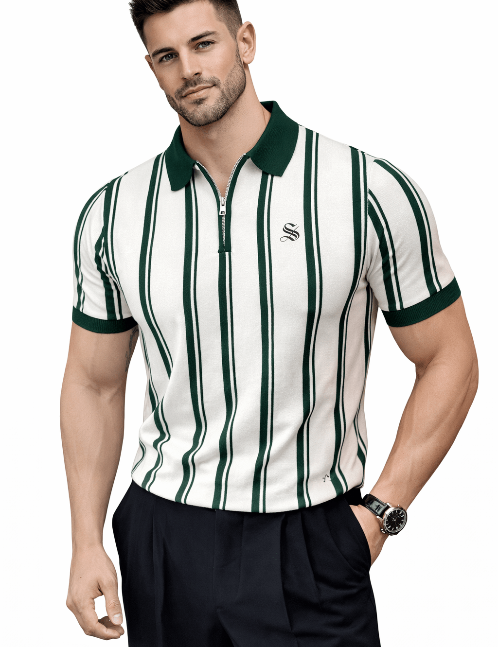 DNZ 71 - Polo Shirt for Men - Sarman Fashion - Wholesale Clothing Fashion Brand for Men from Canada