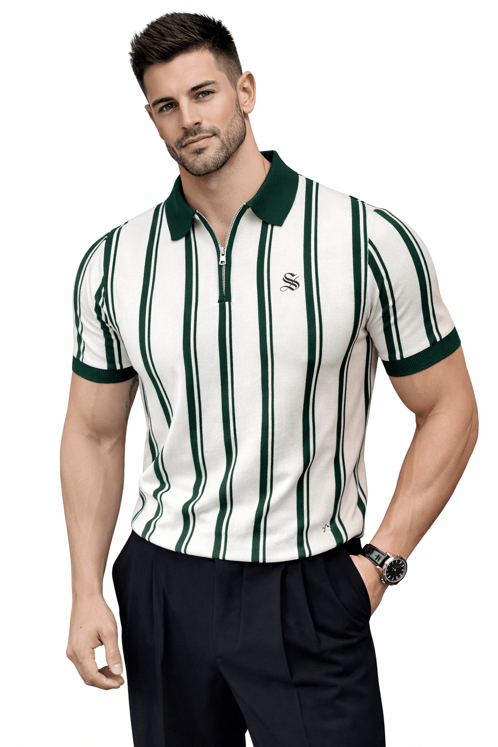 DNZ 71 - Polo Shirt for Men - Sarman Fashion - Wholesale Clothing Fashion Brand for Men from Canada