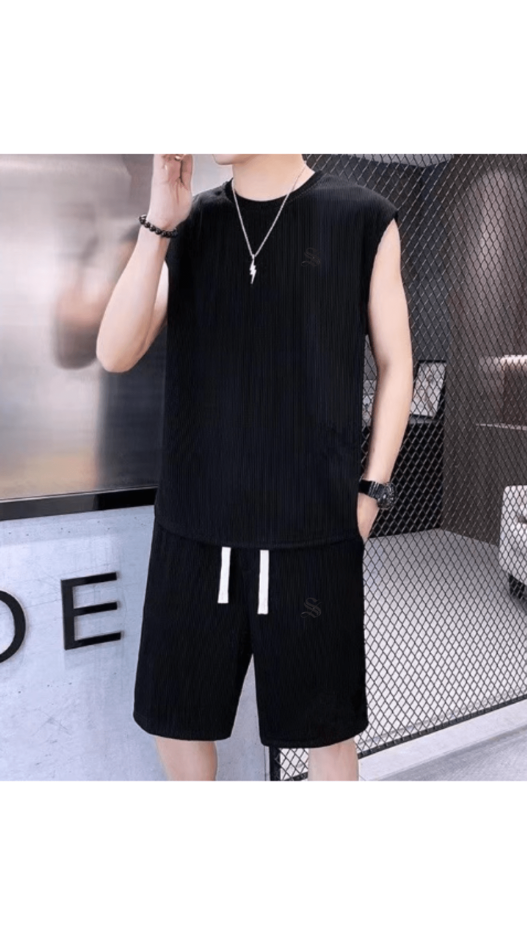 DNZ 9 - Top & Shorts for Men - Sarman Fashion - Wholesale Clothing Fashion Brand for Men from Canada